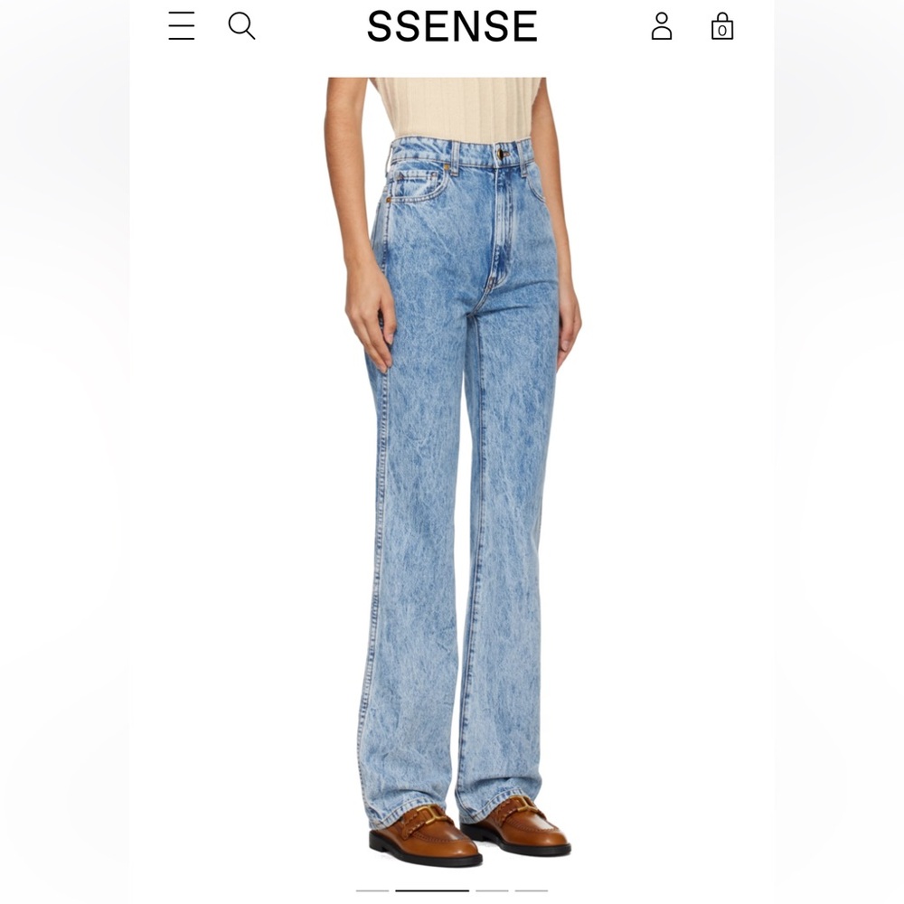 Khaite Danielle Light Blue Danielle jeans